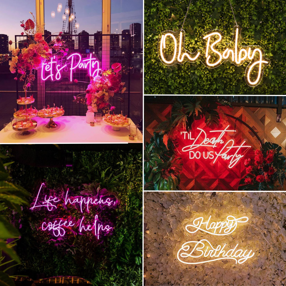 Text Neon Signs