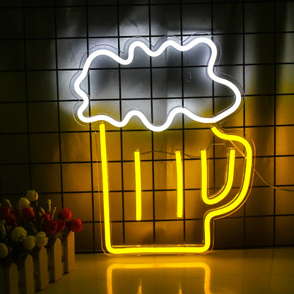 Beer Time Neon Sign
