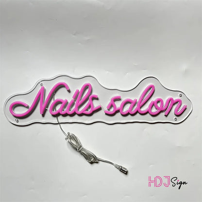 Nails Salon Neon Sign